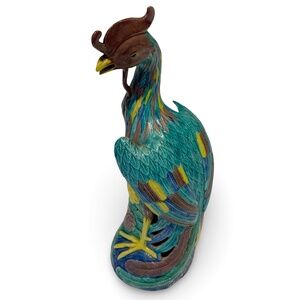 Chinese Phoenix Porcelain Figurine